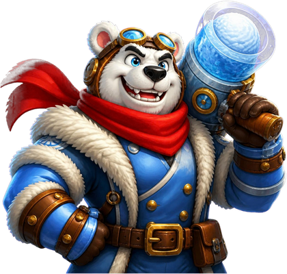 Captain Arctus, polar bear pilot