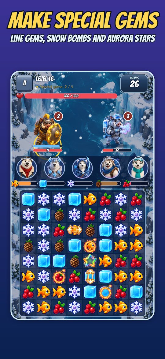Hog Match: Bear Squad Puzzle: Specials