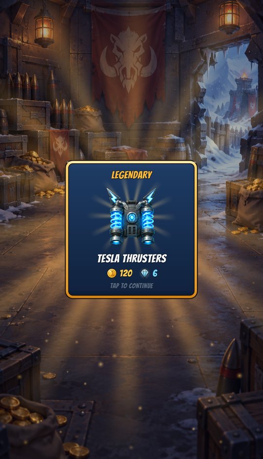 A war chest reveal